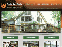 Tablet Screenshot of currinsrealestate.com